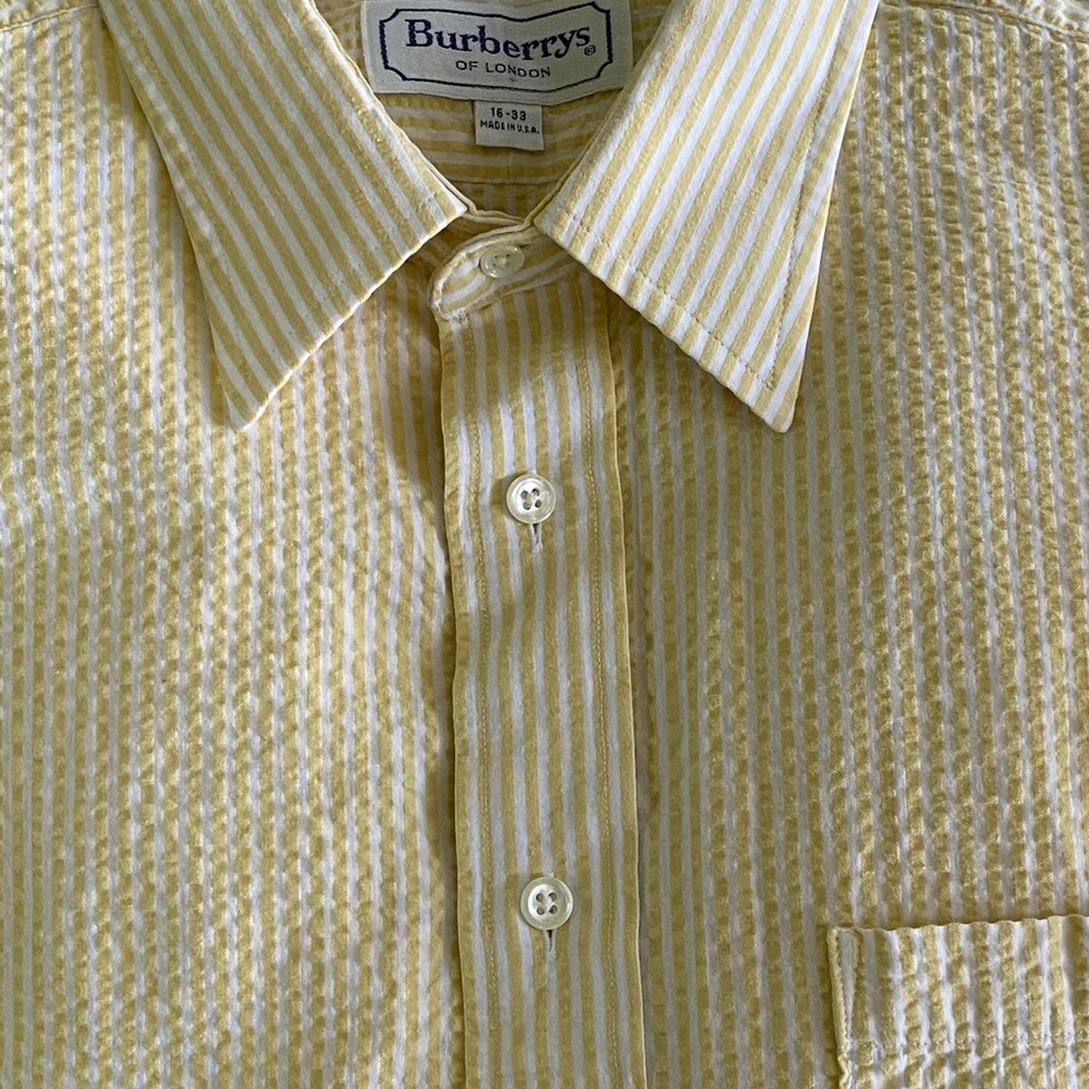 Men’s BURBERRY Seersucker shirt.